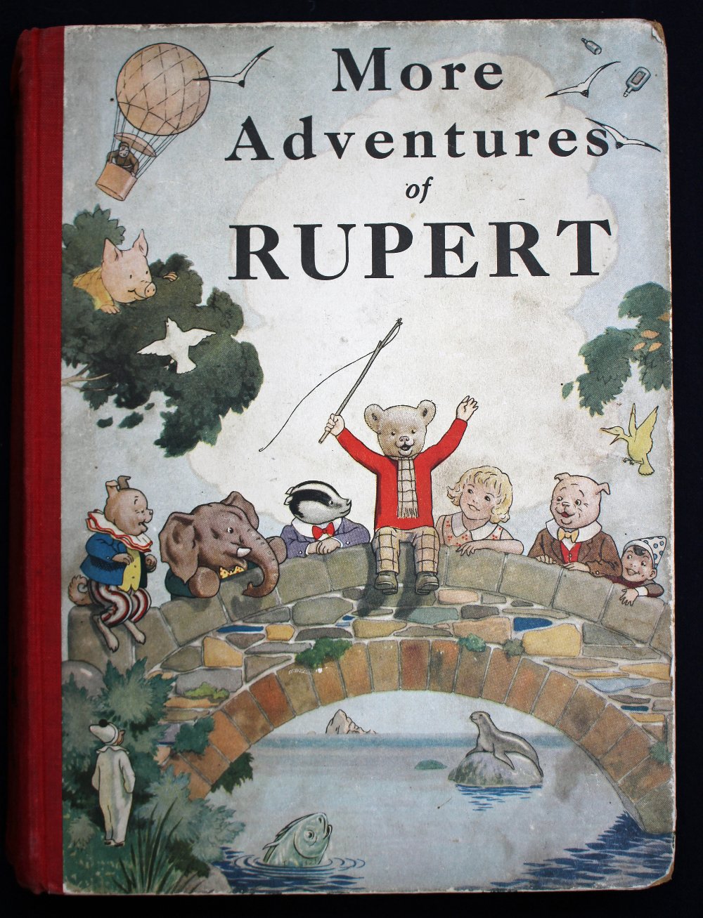 Mary Tourtel 'More Adventures of Rupert' 1937. First story Rupert and the Snow Machine. - Image 2 of 2