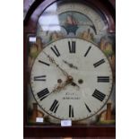 An early 19th Century mahogany longcase clock,