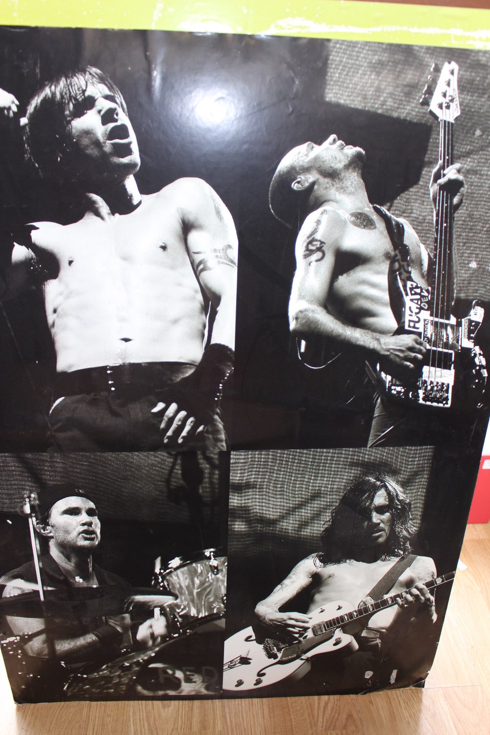 Five posters, four featuring rock and roll, - Image 3 of 5