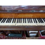 A John Broadwood & Son early 19th century piano, forte dated 1819, comprising 5.