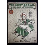 A Cecil Aldin and John Hassall "The Happy Annual" 1907 printed by William Heinemann of London at