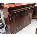 A Victorian mahogany chiffonier