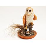 A Leonardo style Barn Owl figure (large)