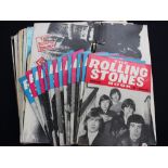 An excellent collection of Rolling Stones records,