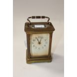 A French 1920s carriage clock by family reputation,