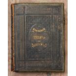 A Welsh Bible, full bound in leather,