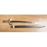 A Chasepot bayonet,