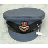 An RAF Queens Crown hat