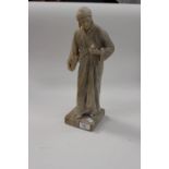 An Italian marble statue of Dante,