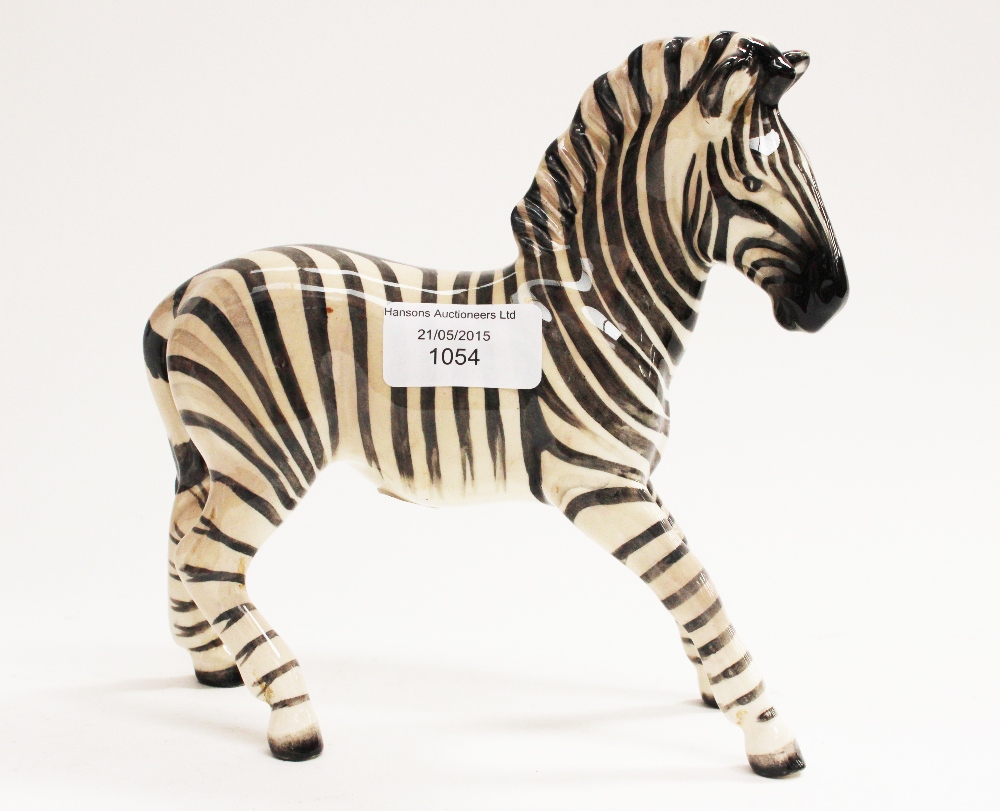 A Beswick Zebra model no.