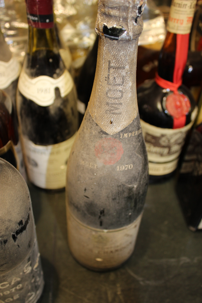 Moet and Chandon Vintage Champagne 1970