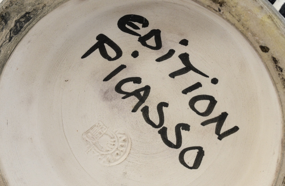 Pablo Picasso (1881-1973), Vase Deux Anses Hautes, 1952, a white earthenware vase, - Image 5 of 5