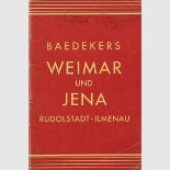 Baedeker, Karl. Weimar und Jena. Rudolstadt, Ilmenau. Mit 2 Karten, 2 Plänen und 1 Grundriss.