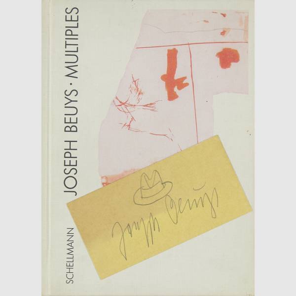 Beuys, Joseph. Eigenhändiger Namenszug mit kleiner Gelegenheitszeichnung (Hut). Bleistift verso