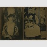 Asien - China - - Photograph of the Imperial Family. Leporello mit 10 Abbildungen nach Original-