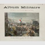 Militaria - - Album Militaire. 1.-15. livraison und: 2me. Série 1.-12. livraison in 2 Bdn. Mit