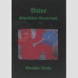 Antes, Horst. Stierstädter Gartenbuch mit Gedichten von Dieter Hoffmann. Mit 16 OSchablonen- u. 13