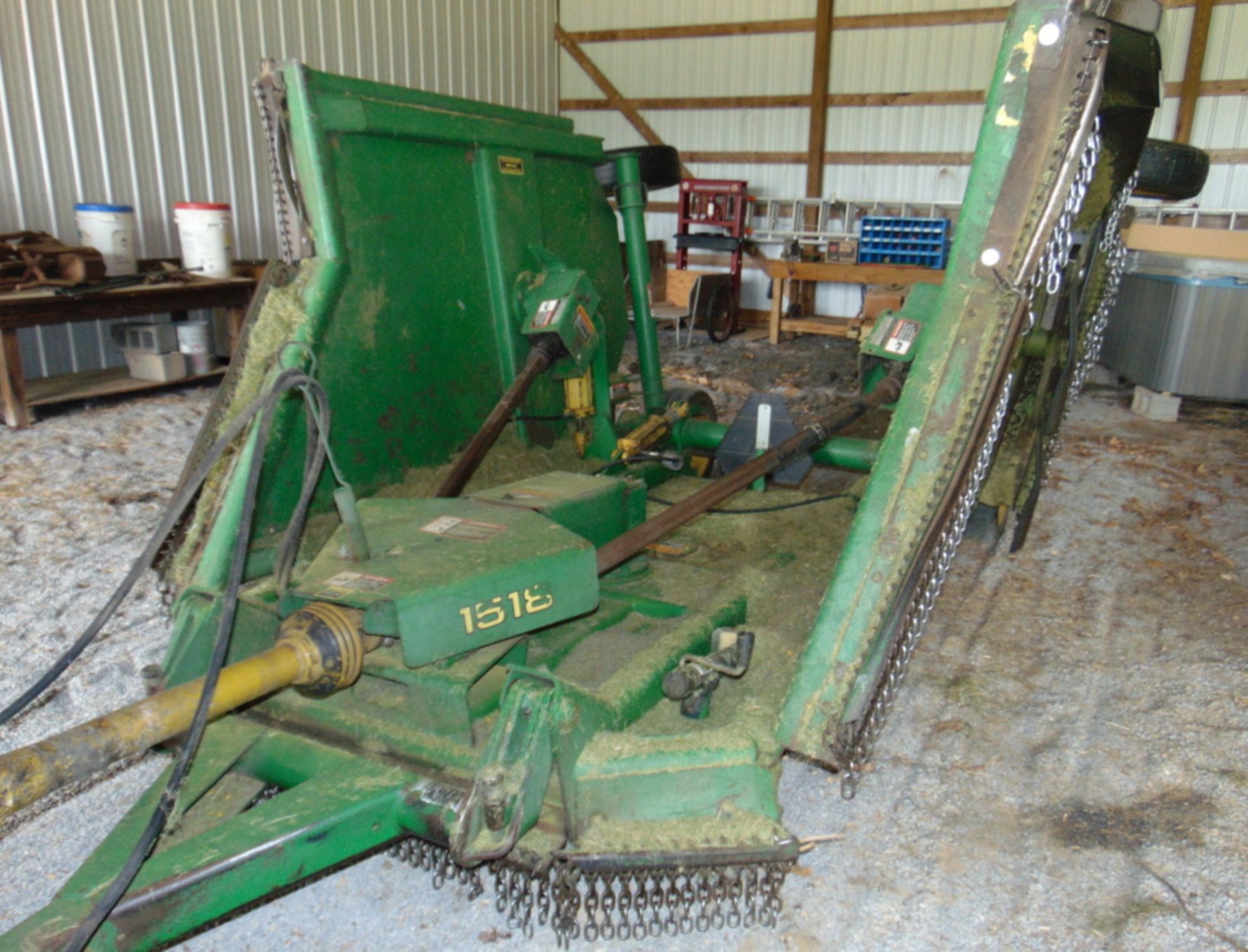 John Deere 1518 Batwing Bush hog - Image 4 of 4