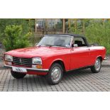 Peugeot 304 B Cabriolet,  EZ 03.1972, Laufleistung 19.375 km abgelesen, 48 KW/ 65 PS, H-