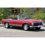 Mercedes-Benz 280SL Pagode,  EZ 06.1969, 2.Hand (in Deutschland), Laufleistung ca. 160.000 km, 125