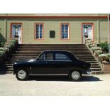 Seat 1400,  EZ 1953, Laufleistung 82.000 km abgelesen, 32 kW/ 44 PS, 4-Gang Schaltgetriebe, schwarz,