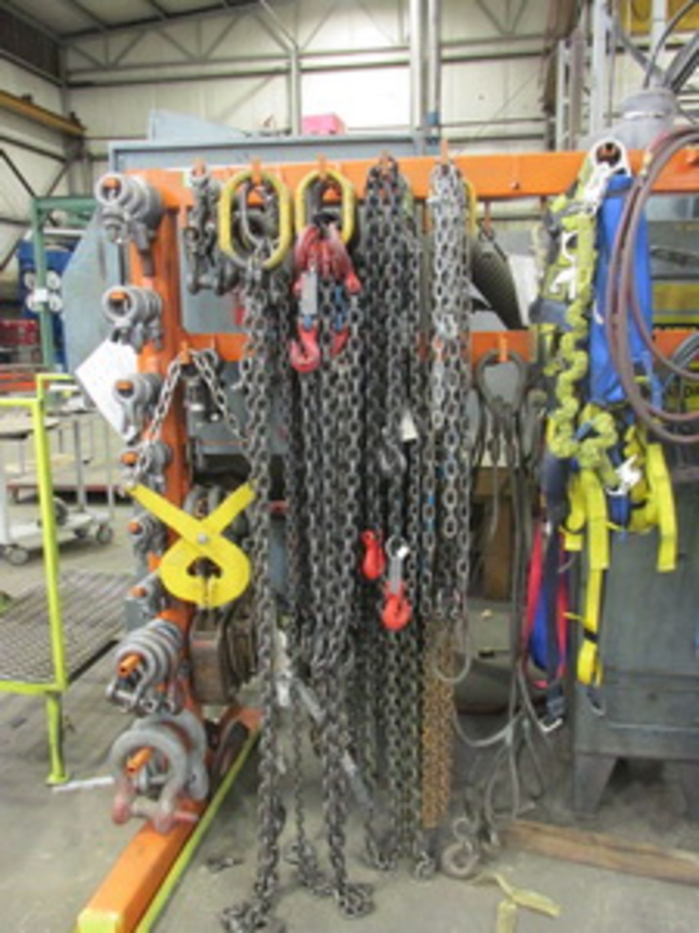 Asst'd Chains, Eye Bolts, & Safety Hardness