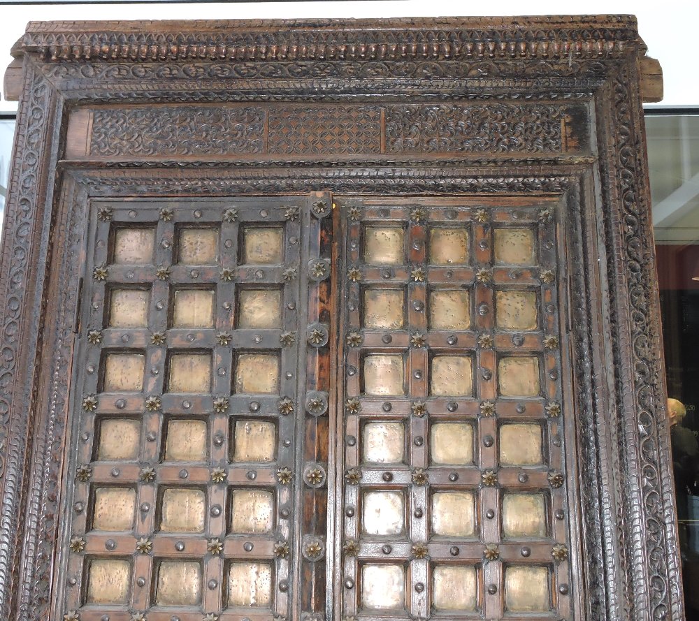 A 19th century Moorish hardwood external - Image 2 of 4