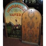 A reproduction Newmarket tavern sign tog