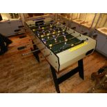 A contemporary table football table, tog