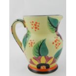 A Royal Venton ware ceramic jug, having