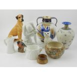 A collection of ceramics, to include a R