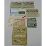 Palestine Railways, class 3 ticket, Maif