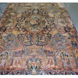 A 20th century Persian carpet, decorated