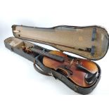 A 19th century student violin by Gerbrüd