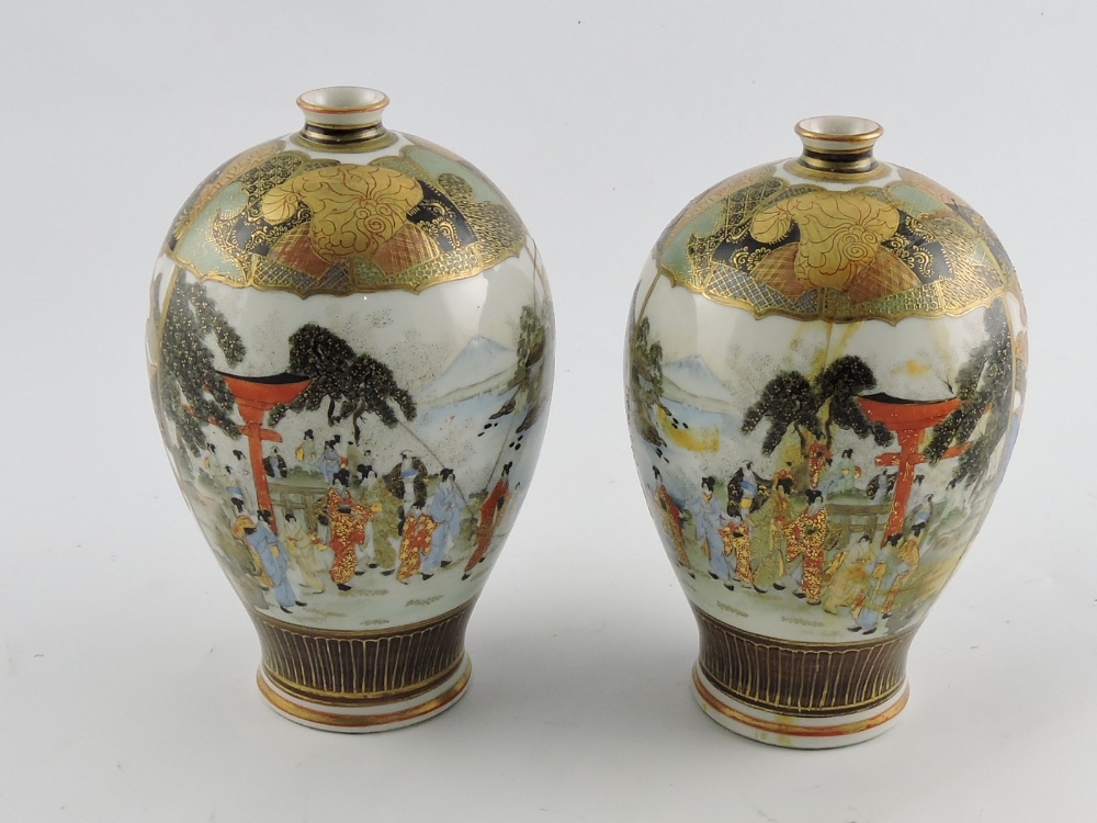 A pair of late 19th century Japanese Sat