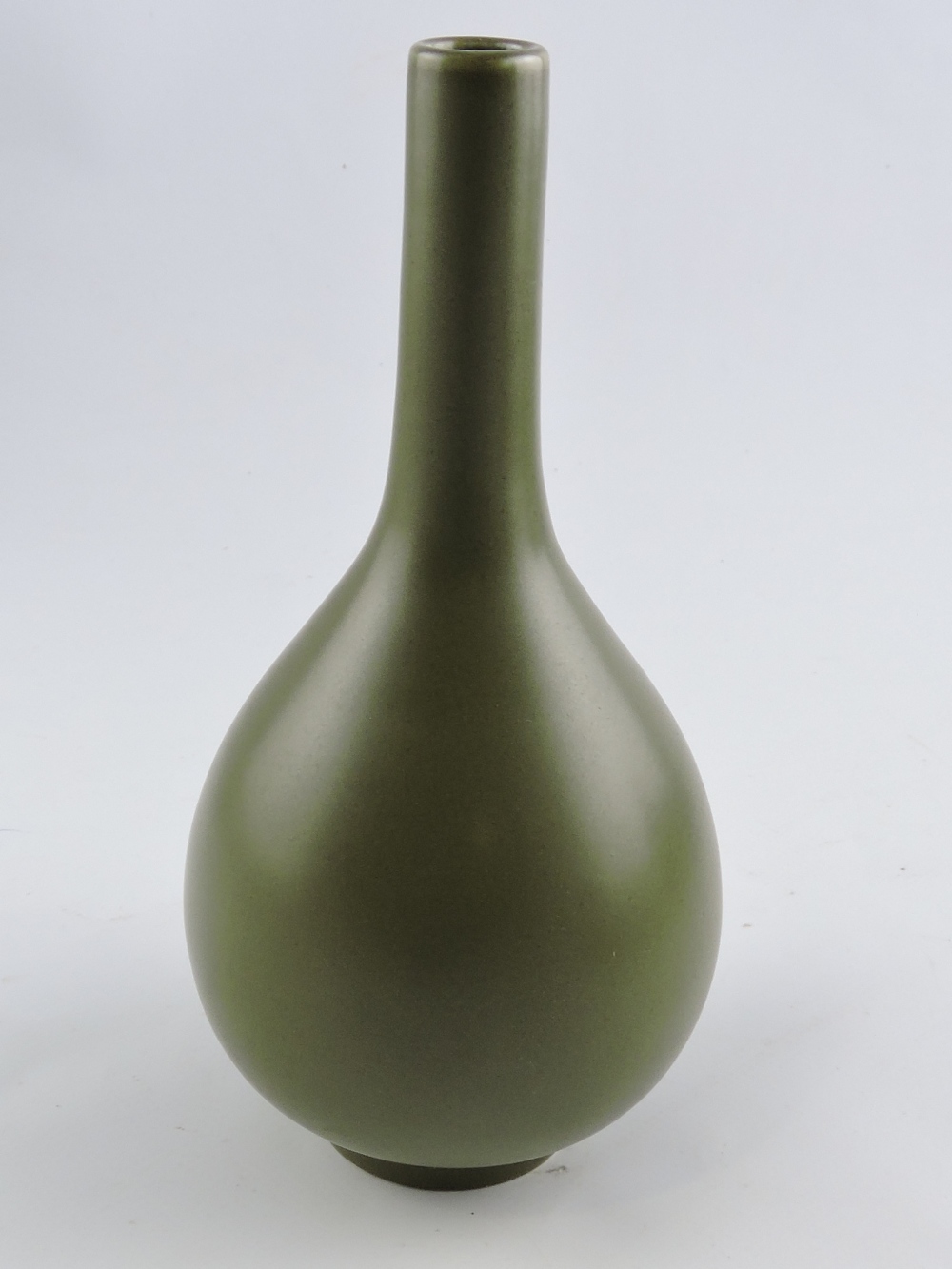 A tea dust glaze gourd shaped vase, with