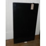 Two black granite table tops.  100cm x 6