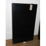 A black granite table top. 90cm x 60cm x