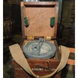 A WWII Admiralty medium landing compass,
