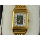 A Korite gentleman's gilt metal reverso