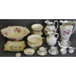 A Paragon Meadowvale tea service for six plate settings; together with a small quantity of sundry