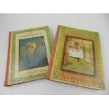 Two volumes of the water babies and Alice in Wonderland, illustrated by Mabel Lucy Attwell.