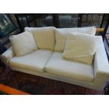 A two seater Flexform sofa. L.176cm, H.80cm