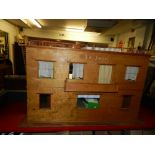 A Villa Jutta doll's house, together with fitted interior. H.88cm, W.98cm, D.36cm