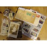 A collection of approximately 60 post cards,