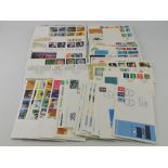 Approximately eighty-two illustrated first day covers, (qty).