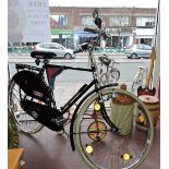 A Dutch Havera gentlemen's bicycle, with reverse pedal braking.