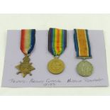 A WW 1 1914-1919 medal, together with one other Pvt. Anthony Cutting medal, .15183, and a Norfolk