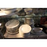 Comprehensive 95 piece Japanese Mikasa tea and dinner service, 12 persons setting,