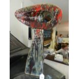 20th century British school, a Surrealist sculpture, signed and dated '76 to base.